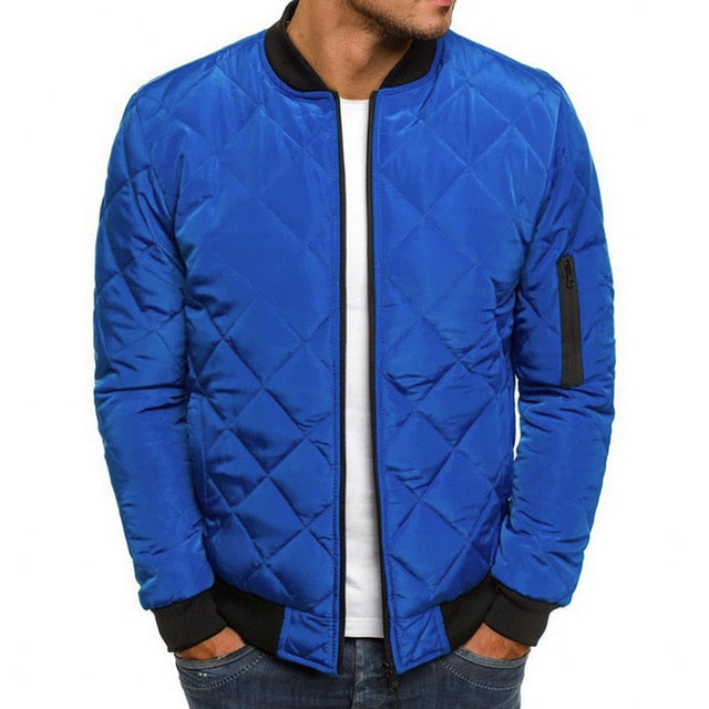 2019 New Fashion Slim Coats parkas Men's Lightweight Windproof Packable Jacket Solid winter Warm Hip Hop Male Jackests Outwear