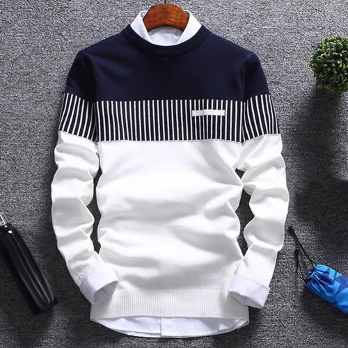 2019 Winter New Arrivals Thick Warm Sweaters O-Neck  Sweater Men Brand Clothing Knitted Cashmere Pullover Men m-2xl