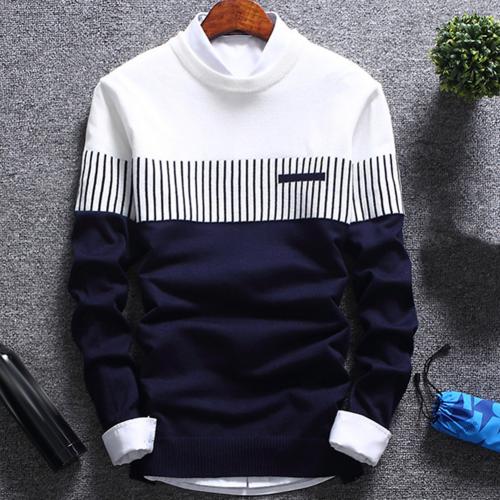 2019 Winter New Arrivals Thick Warm Sweaters O-Neck  Sweater Men Brand Clothing Knitted Cashmere Pullover Men m-2xl