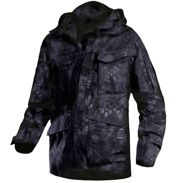 Men M65 Tactical Jacket Male Parka Winter Coat Waterproof Windbreaker Military Flight Pilot Coats Autumn Army Field Jacket S-2XL