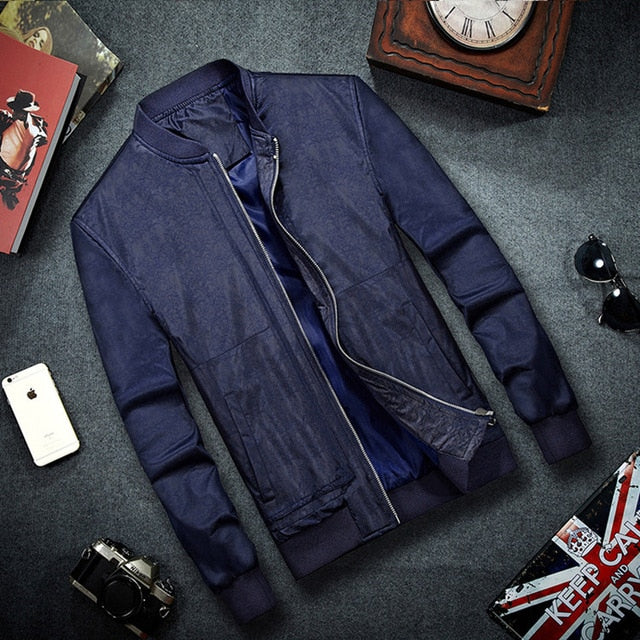 MRMT 2019 Brand Mens Bomber Jacket Thin Men Baseball Jackets Coat Solid Color Casual Jacket Overcoat For Male Clothing